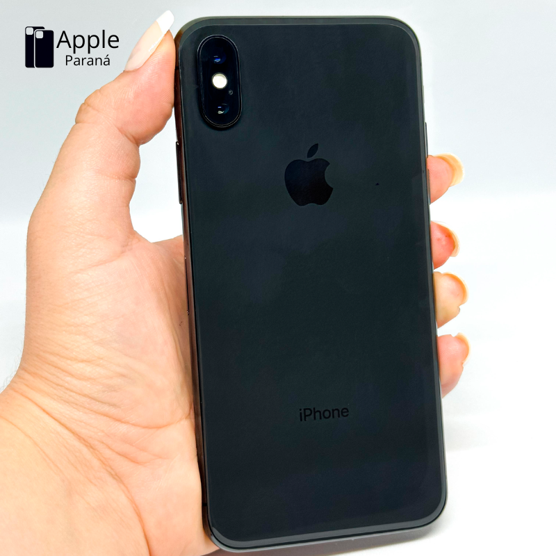 iPhone X 256GB Preto Seminovo R$1.290,00